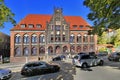 Poland Ã¢â¬â Lower Silesia Ã¢â¬â Walbrzych Ã¢â¬â Historical Post Office building Royalty Free Stock Photo